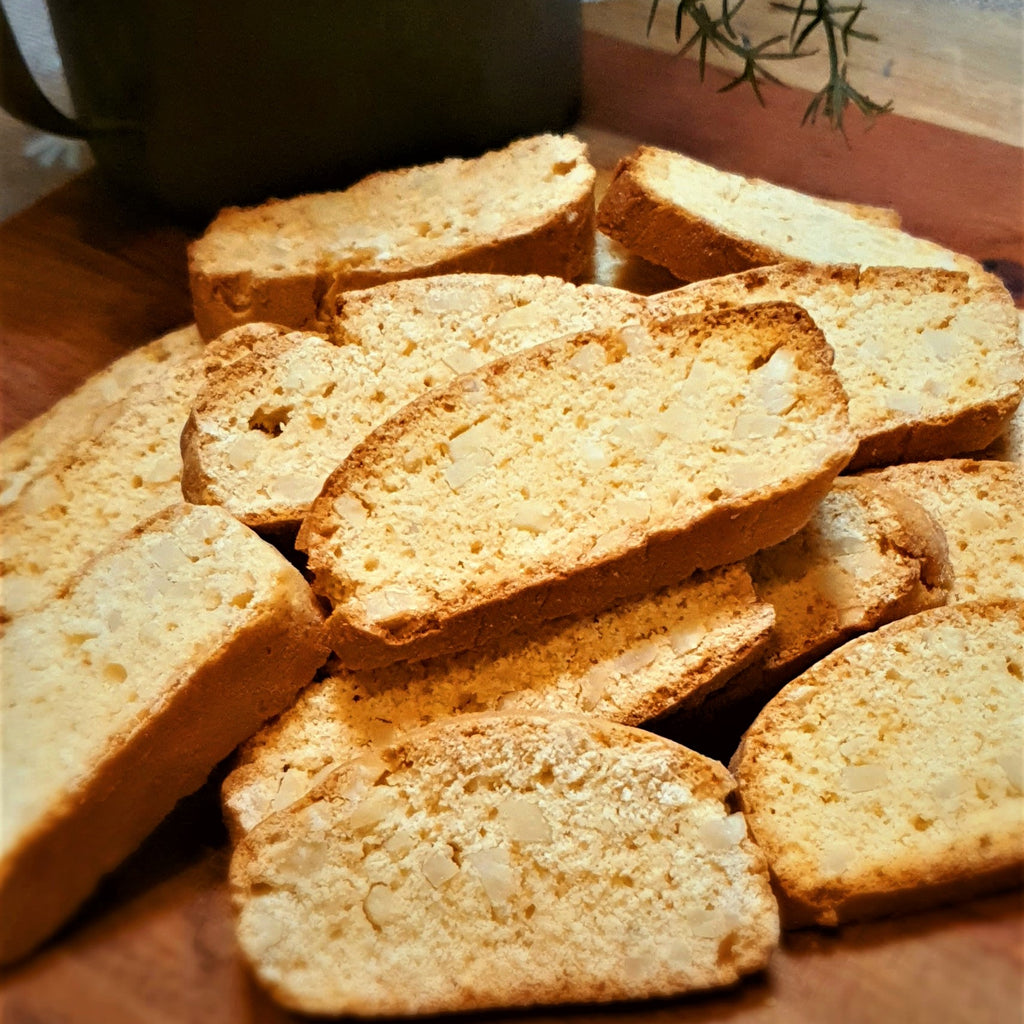 Manuka With Himalayan Rock Salt &amp; Almond Biscotti
&ndash; Natures Gold