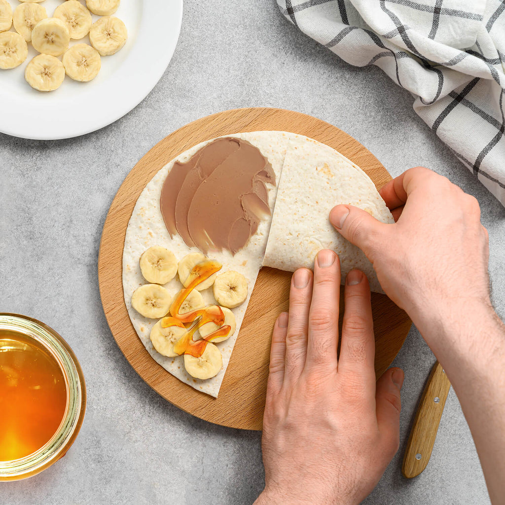 Peanut Butter, Manuka And Banana Tortilla
– Natures Gold