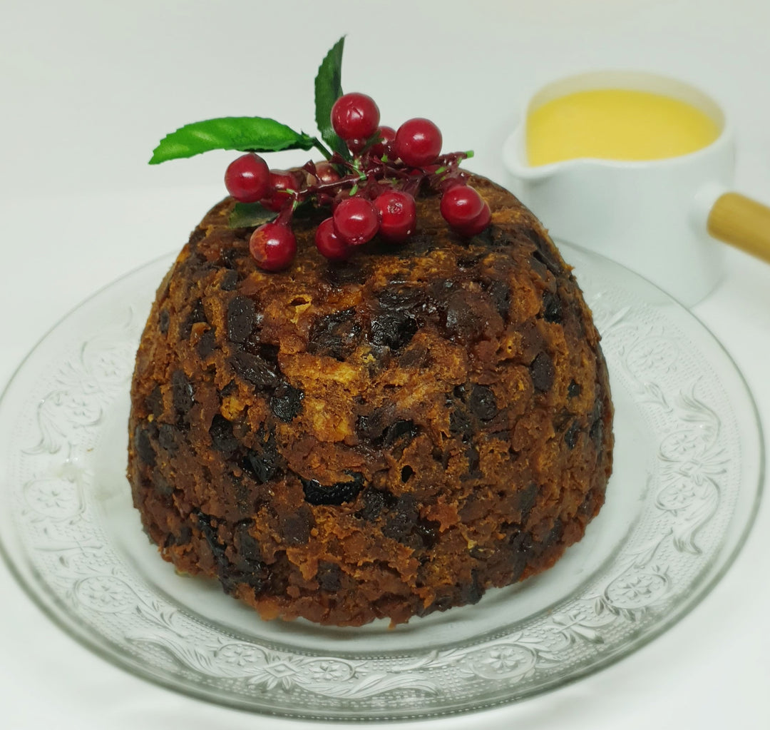 Slow Cooked Christmas Pudding