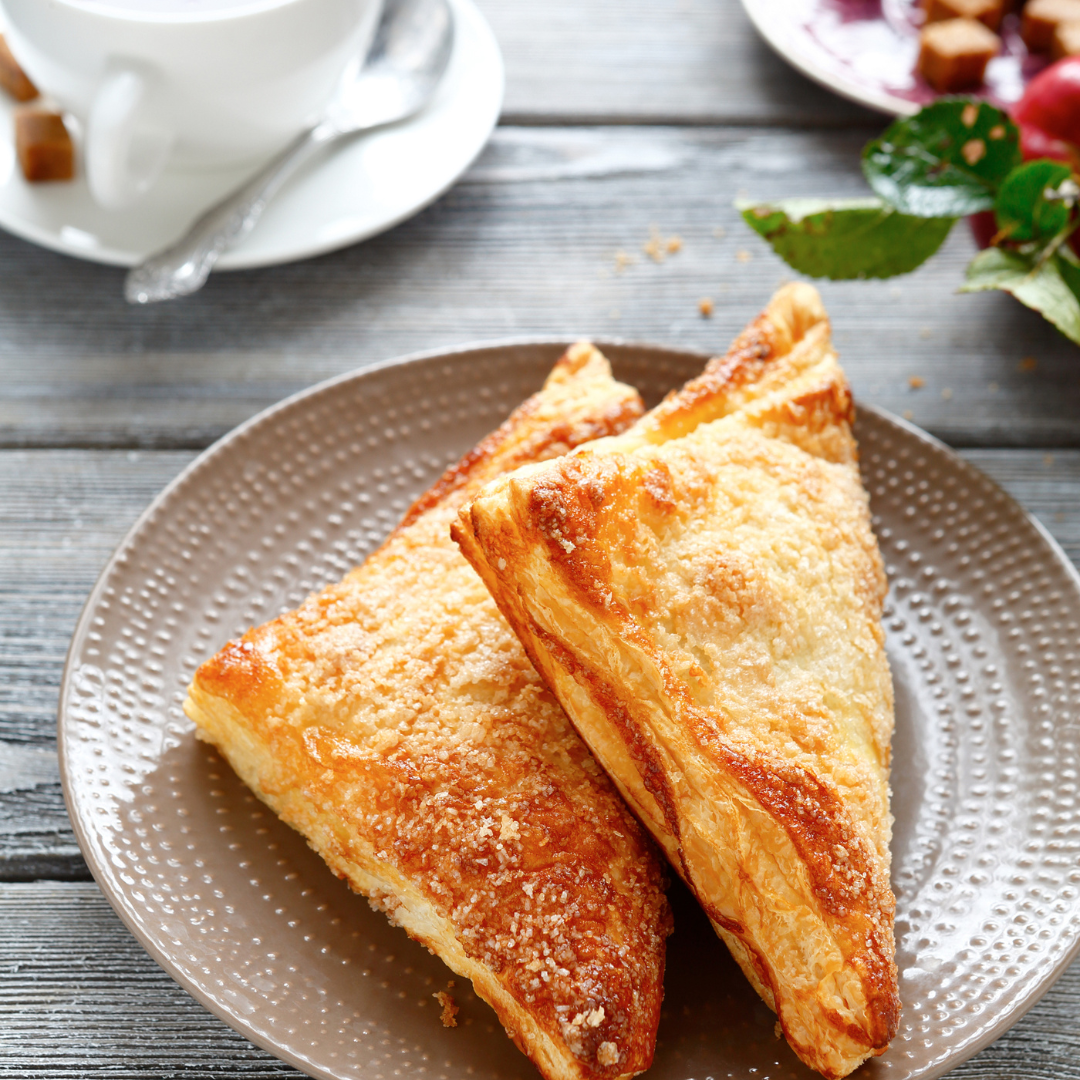 Manuka Honey With Ginger and Apple Turnovers