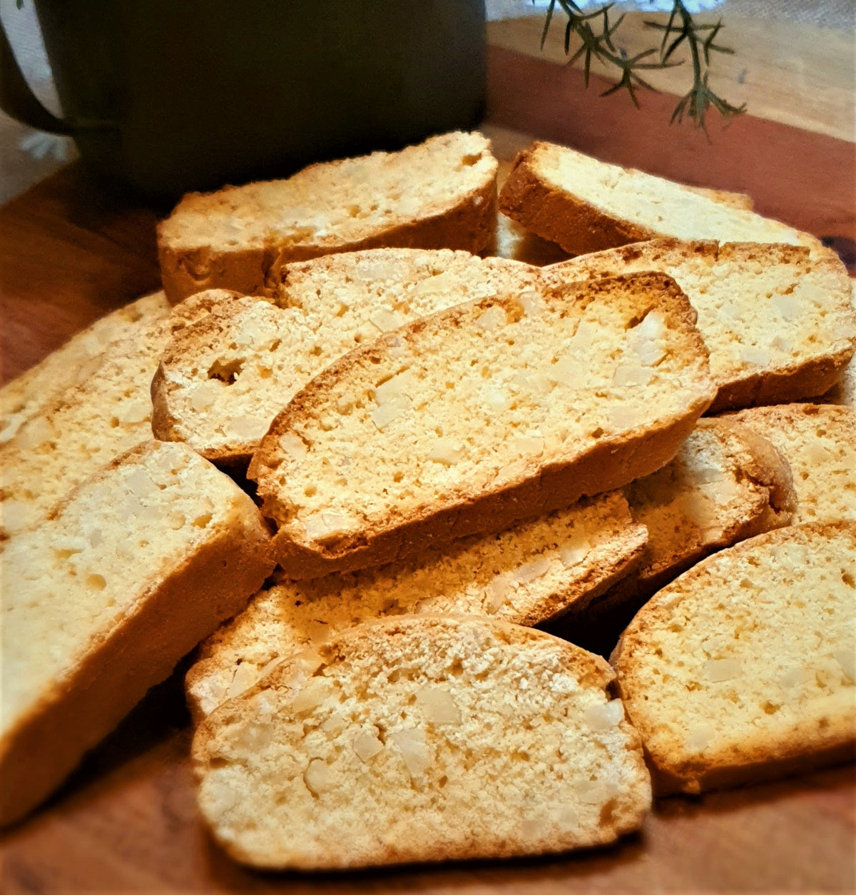 Manuka With Himalayan Rock Salt & Almond Biscotti – Natures Gold