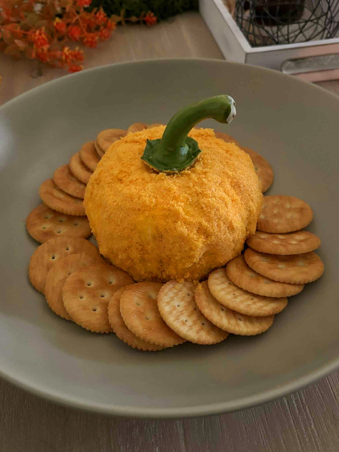 Halloween Cheese Ball with Manuka Honey and Apricot