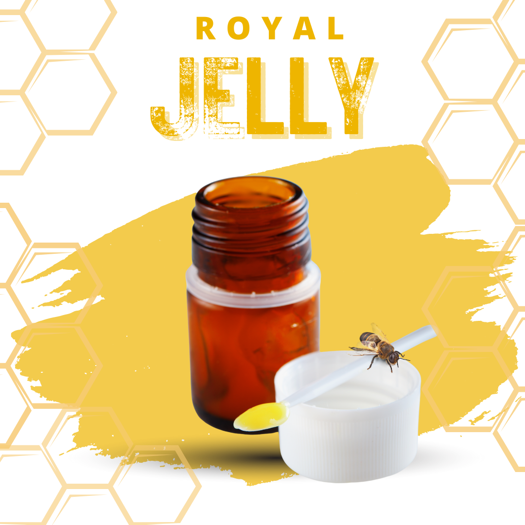 What are the benefits of royal jelly and how to use it with manuka honey