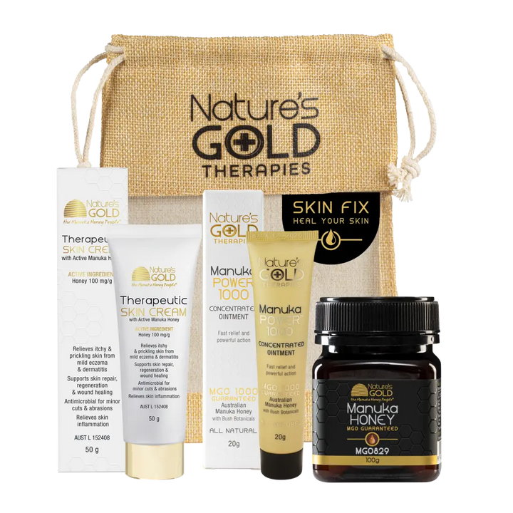 Nature's Gold high strength skin fix pack - five items for problematic skin