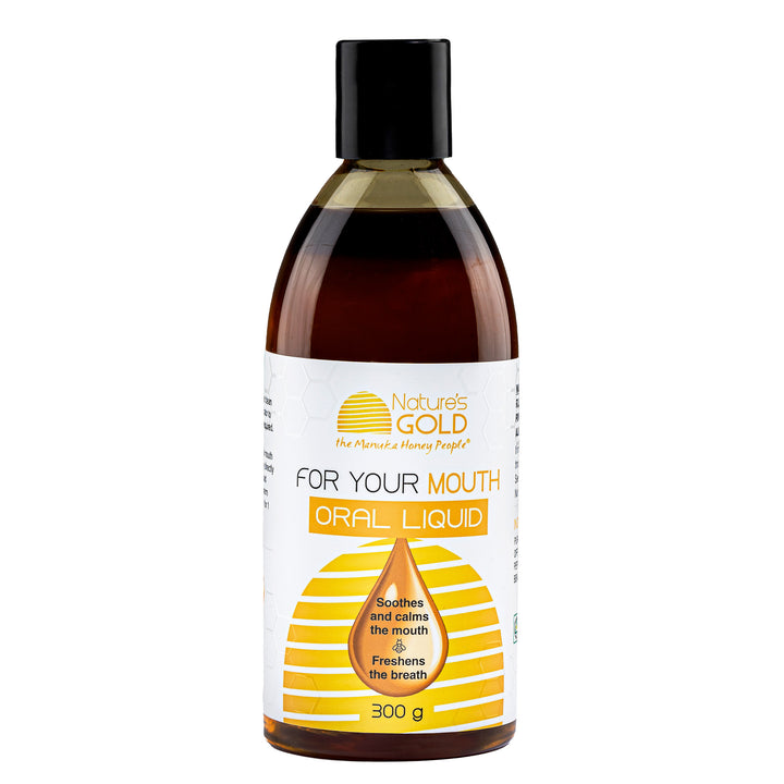 마누카 꿀과 함께 입을 위해