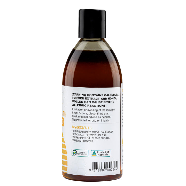 마누카 꿀과 함께 입을 위해