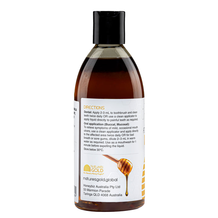 마누카 꿀과 함께 입을 위해