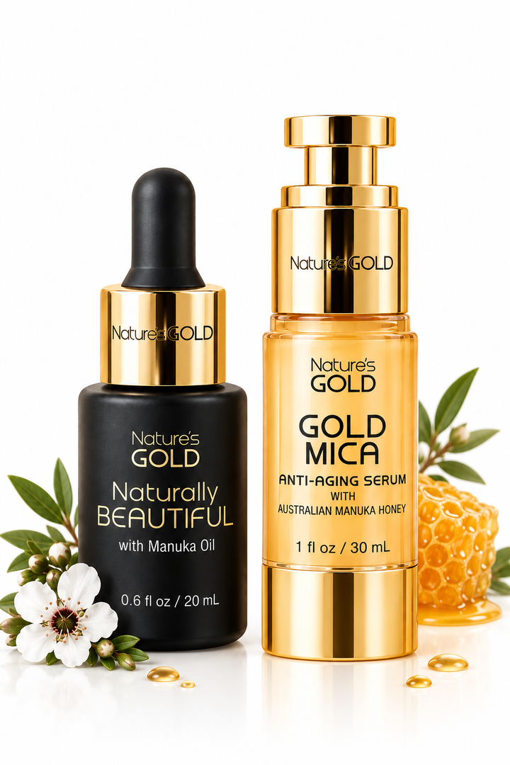 COMPANION OFFER - GOLD MICA SERUM AND MANUKA OIL