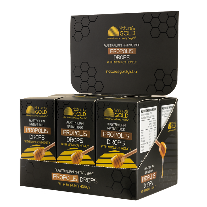 Australian Native Bee Propolis Drops with Manuka Honey