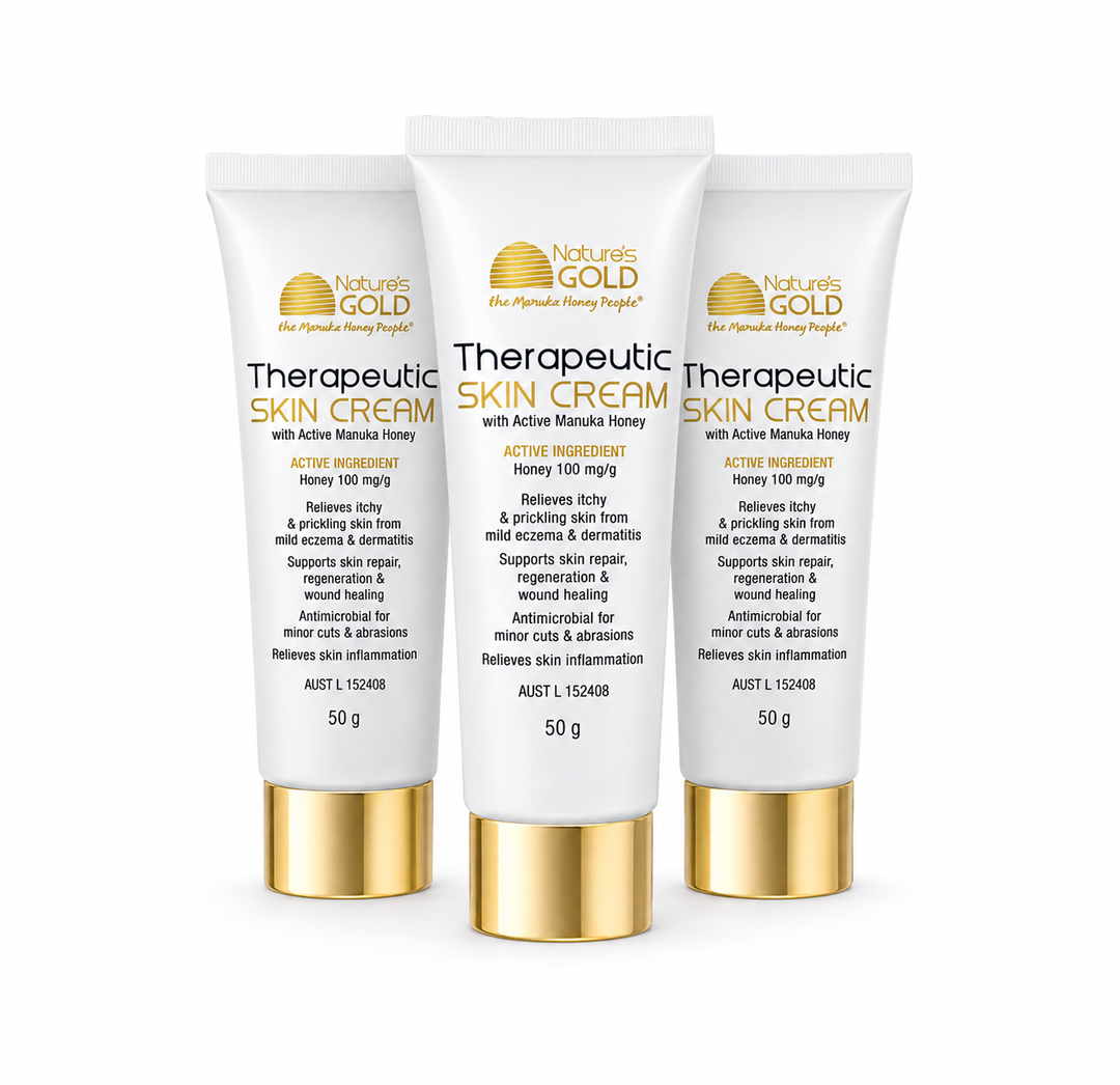 TGA listed Therapeutic Skin Cream with Manuka Honey