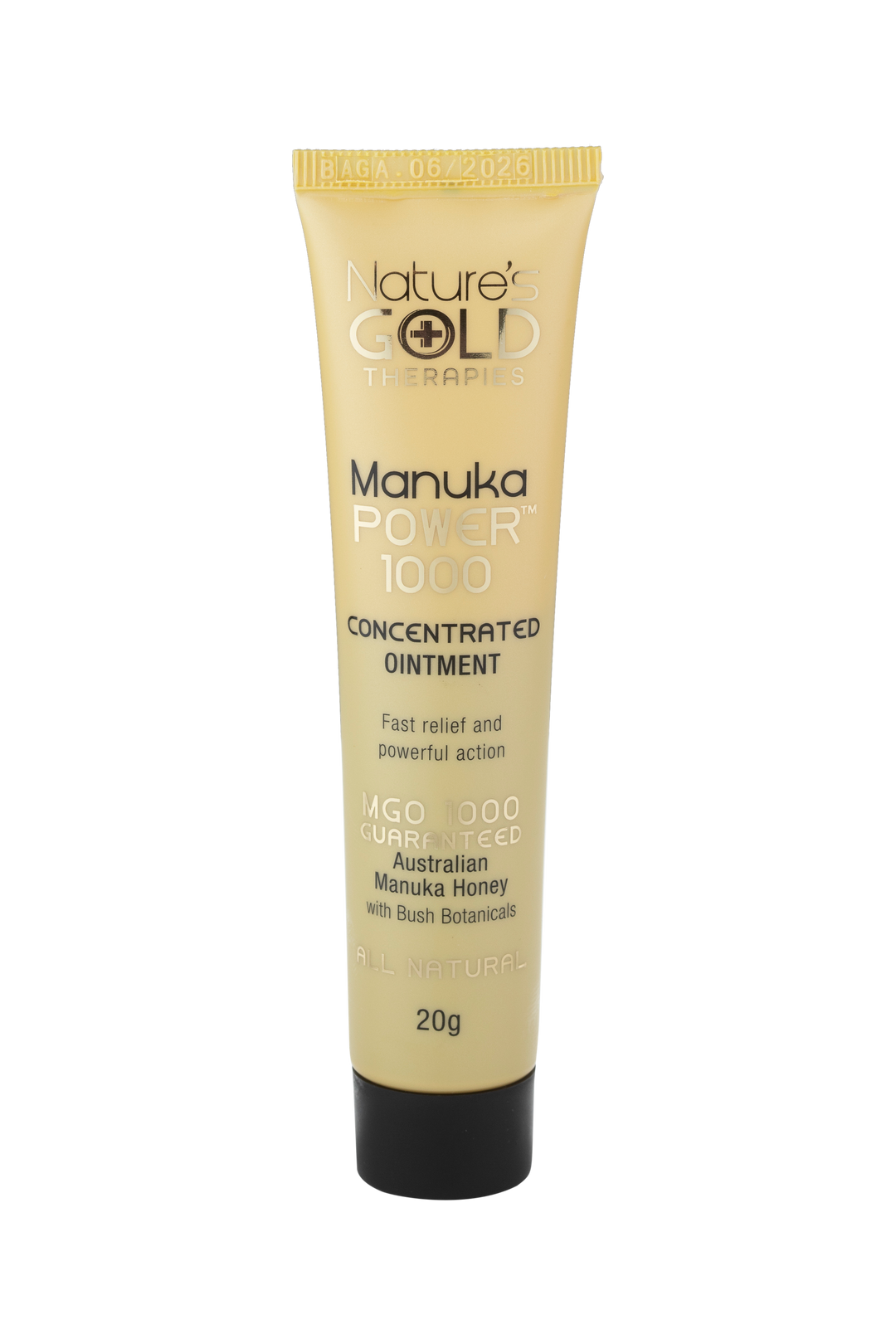 Manuka power 1000 concentrated ointment MGO1000 20g tube