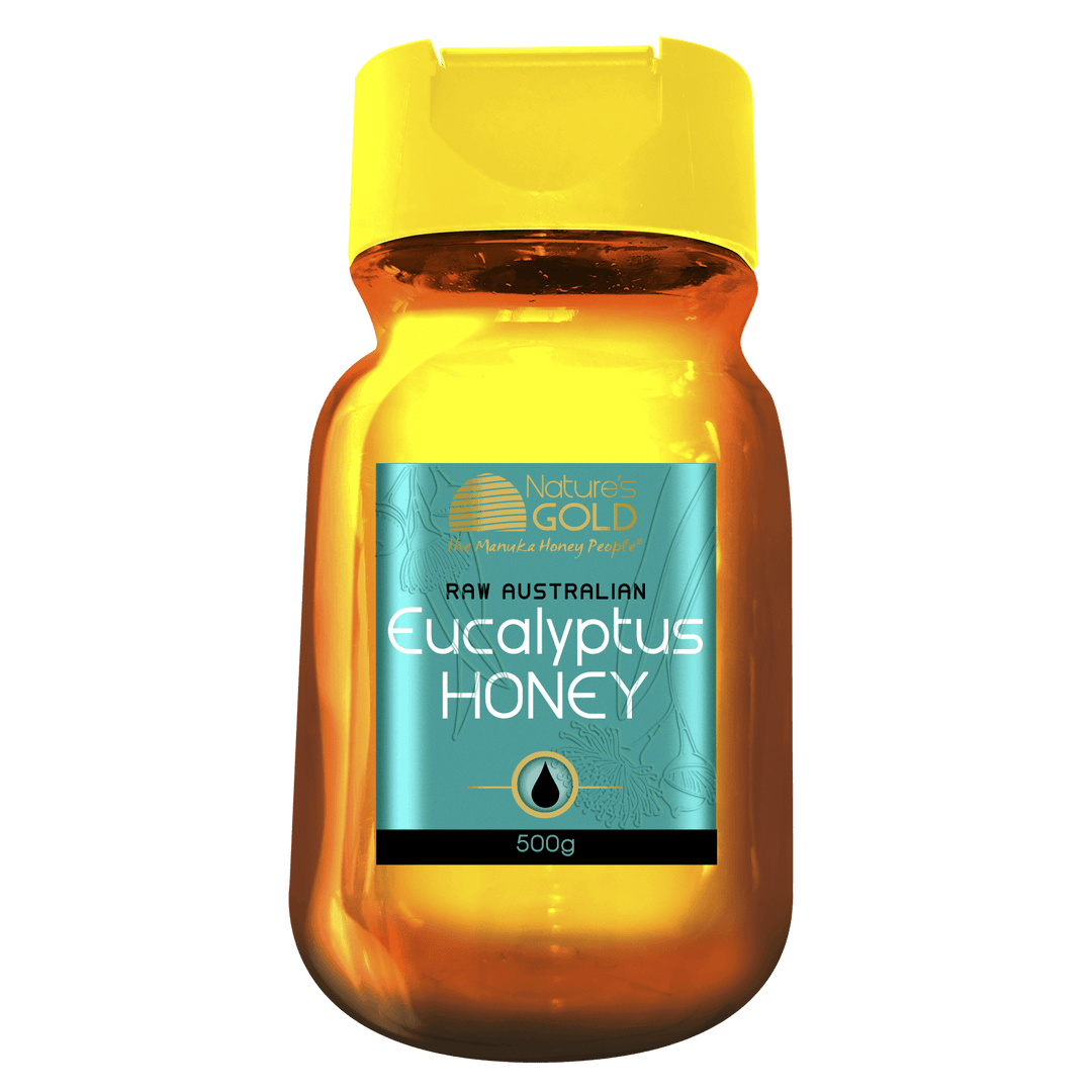 Raw Australian eucalyptus honey - 500g squeeze bottle