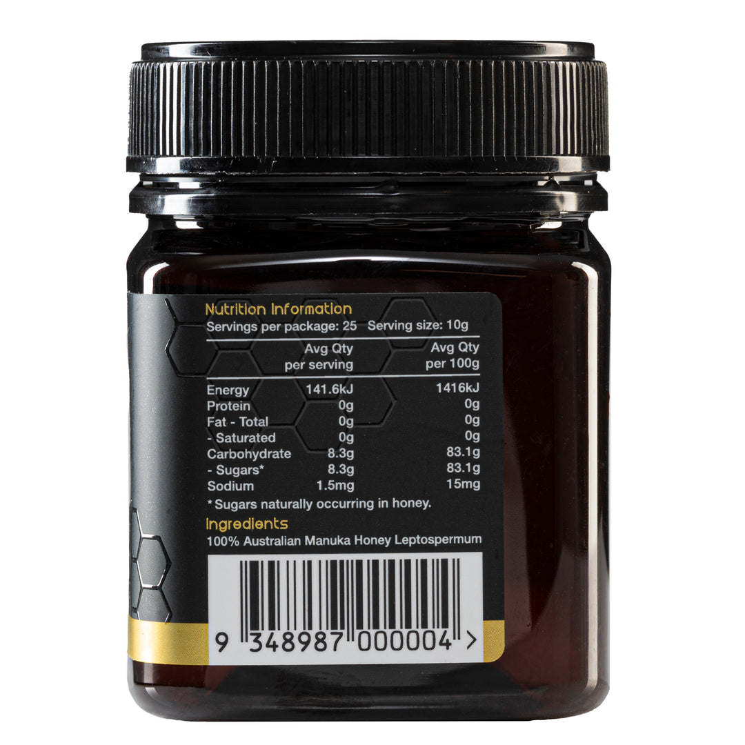 MGO 83-100％原始的澳大利亚麦卢卡蜂蜜 - 每天获取以增强免疫力。