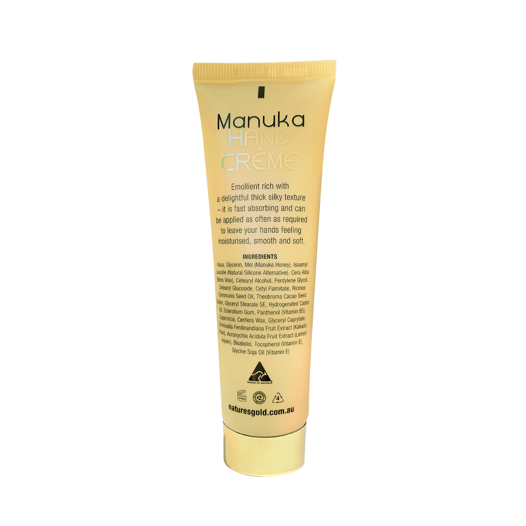 Manuka Hand Cream tube - back