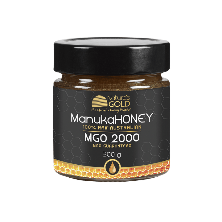 Manuka honey 100$ raw Australian MGO2000 300g bottle
