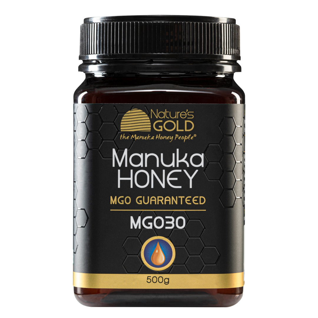 MGO 30-100 ٪ RAW Australian Manuka Honey - مثالي لاستخدامه كحلقة طبيعية أو عسل طاولة.