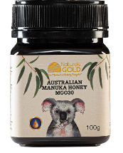 Australian Manuka honey MGO30 koala label bottle