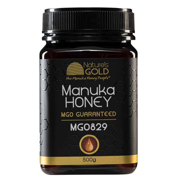MGO 829 - 100 ٪ من عسل مانوكا الأسترالي الخام - خصائص مضادة للبكتيريا عالية