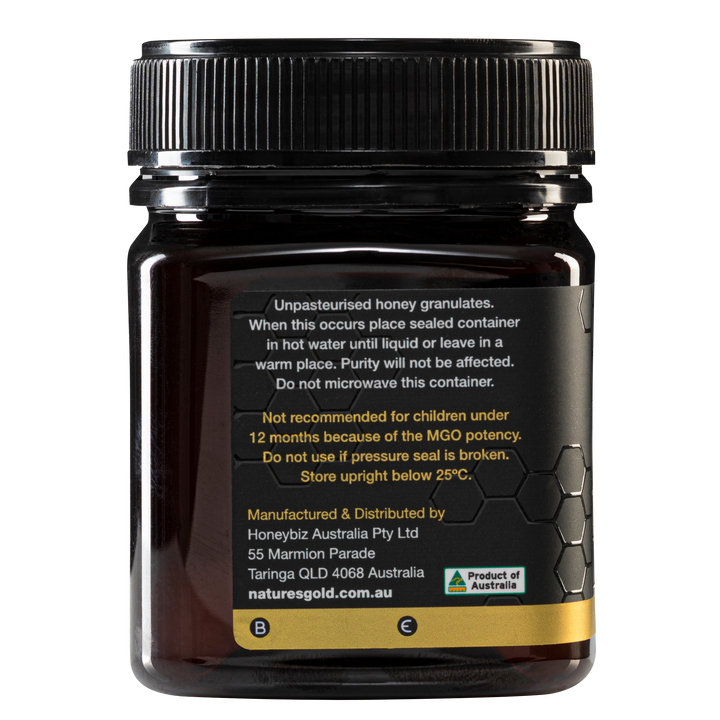 MGO 514 - น้ำผึ้ง Manuka ของออสเตรเลียดิบ 100%